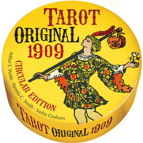 Tarot Original 1909 Circular Deck by Arthur Edward Waite, Pamela Colman Smith, Sasha Graham - Magick Magick.com