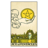 Tarot Original 1909 Mini by Arthur Edward Waite, Pamela Colman Smith, Sasha Graham - Magick Magick.com