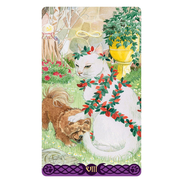 Tarot of Pagan Cats Mini Deck by Lo Scarabeo, Magdelina Messina, Lola Airaghi - Magick Magick.com