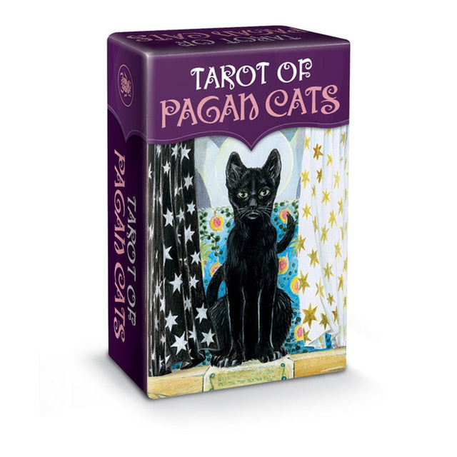 Tarot of Pagan Cats Mini Deck by Lo Scarabeo, Magdelina Messina, Lola Airaghi - Magick Magick.com