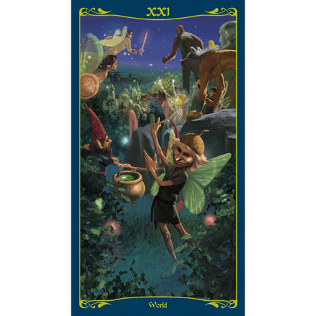 Tarot of the Celtic Fairies Deck by Mark McElroy, Eldar Minibaev - Magick Magick.com
