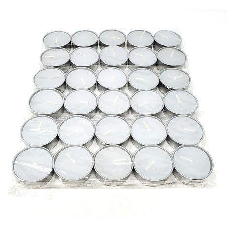 Tealight Candles - Unscented White (Pack of 30) - Magick Magick.com