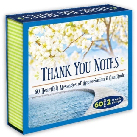 Thank You Notes - 60 Heartfelt Messages of Appreciation & Gratitude by U.S. Games Systems, Inc. - Magick Magick.com