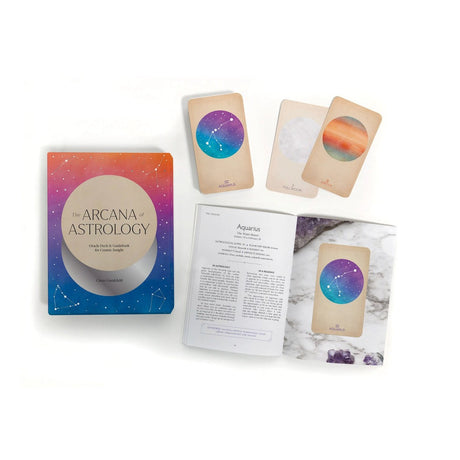 The Arcana of Astrology Boxed Set: Oracle Deck and Guidebook for Cosmic Insight by Claire Goodchild - Magick Magick.com