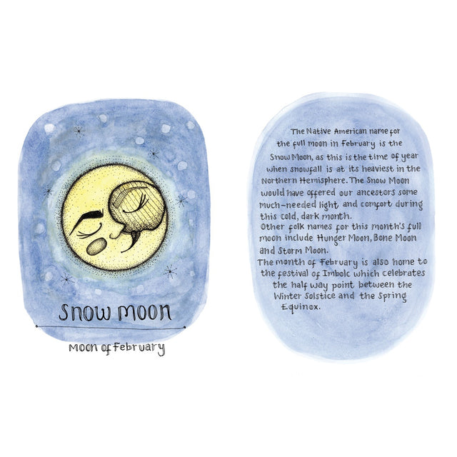 The Book of Moons & Seasons (Hardcover) by Hannah McDonald - Magick Magick.com