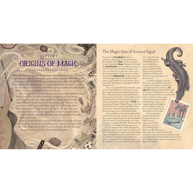 The Book of Wizard Magic (Hardcover) by Union Square & Co. - Magick Magick.com