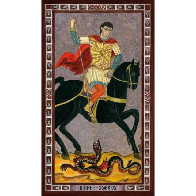 The Byzantine Tarot: Wisdom from an Ancient Empire by John Matthews, Cilla Conway - Magick Magick.com