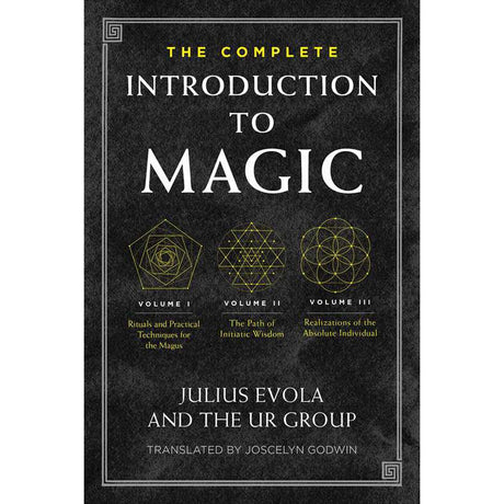 The Complete Introduction to Magic (Hardcover) by Julius Evola, The UR Group (Three Book Box Set) - Magick Magick.com