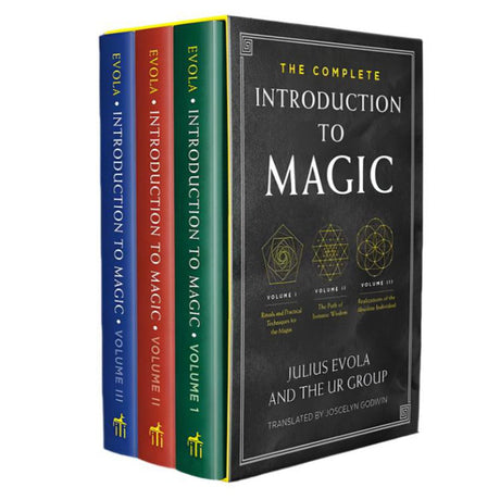 The Complete Introduction to Magic (Hardcover) by Julius Evola, The UR Group (Three Book Box Set) - Magick Magick.com