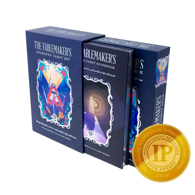 The Fablemaker's Animated Tarot (Deluxe Box Set) by Misty Bourne, Kami Areopagita - Magick Magick.com