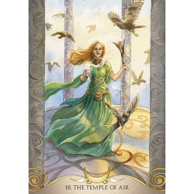 The Goddess Temple Oracle Cards by Sarah Perini, Elena Albanese - Magick Magick.com