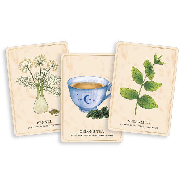 The Herbal Tea Magic for the Modern Witch Oracle Deck by Elsie Wild, Chinkal Pareek - Magick Magick.com