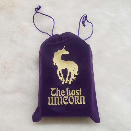 The Last Unicorn – Purple Velvet Tarot Pouch - Magick Magick.com