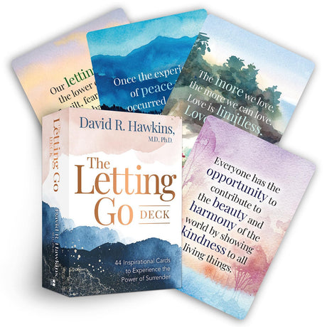 The Letting Go Deck by David R. Hawkins - Magick Magick.com