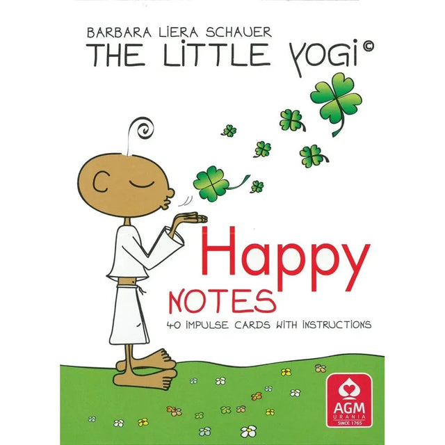 The Little Yogi Happy Notes: 40 Impulse Cards by Barbara Liera Schauer - Magick Magick.com