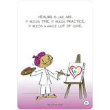 The Little Yogi Happy Notes: 40 Impulse Cards by Barbara Liera Schauer - Magick Magick.com