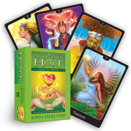 The Psychic Tarot for the Heart Oracle Deck by John Holland - Magick Magick.com