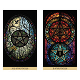 The Stained Glass Tarot by James Edward - Magick Magick.com