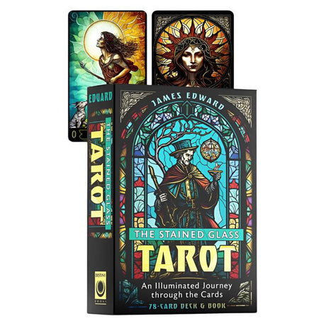 The Stained Glass Tarot by James Edward - Magick Magick.com