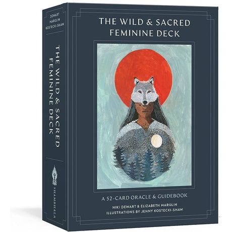 The Wild and Sacred Feminine Oracle Deck by Niki Dewart, Elizabeth Marglin - Magick Magick.com