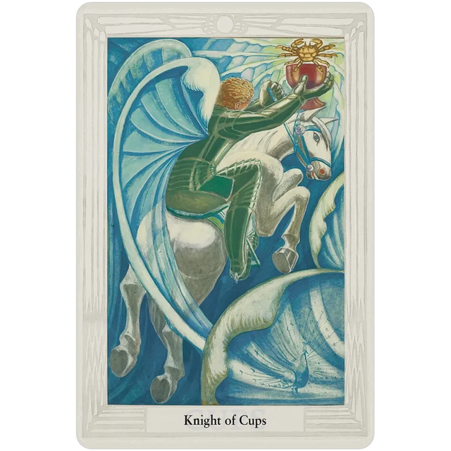 Thoth Tarot Deck (Green) by Aleister Crowley, Lady Frieda Harris - Magick Magick.com