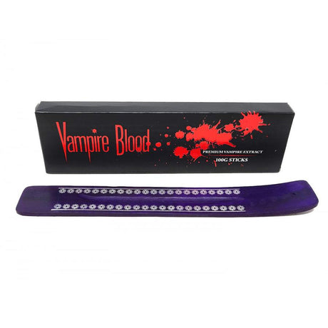 Vampires Blood Incense 100 grams with Wooden Incense Burner - Magick Magick.com