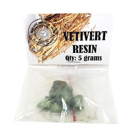 Vetivert Resin 5 Grams - Magick Magick.com