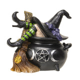 Witch in Cauldron Statue - Magick Magick.com