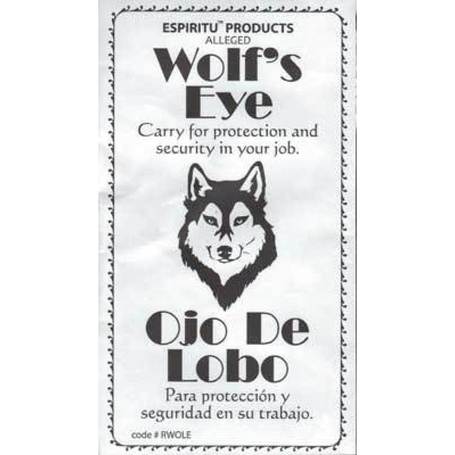 Wolf's Eye in Envelope - Magick Magick.com
