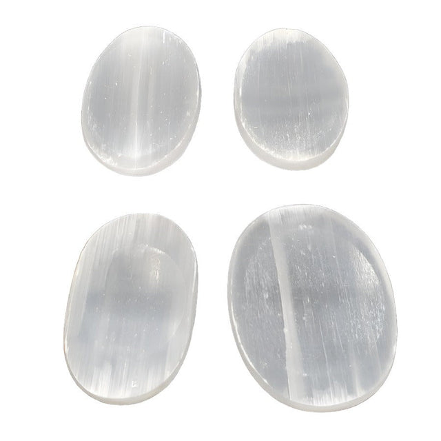 Worry Stone - Selenite - Magick Magick.com