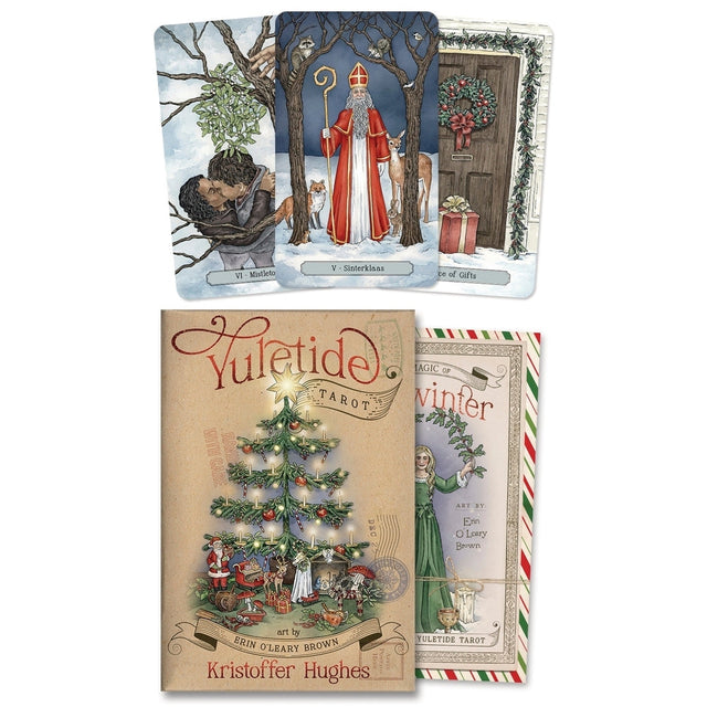 Yuletide Tarot by Kristoffer Hughes, Erin O'Leary Brown (Signed Copy) - Magick Magick.com