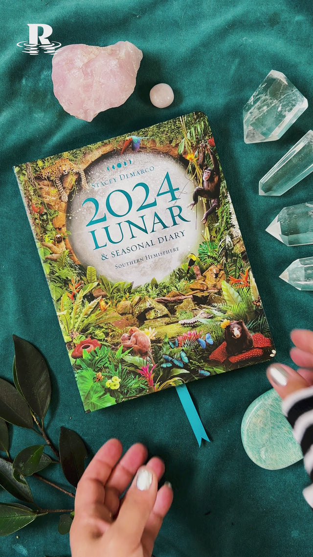 2024 Lunar and Seasonal Diary – Northern Hemisphere by Stacey Demarco