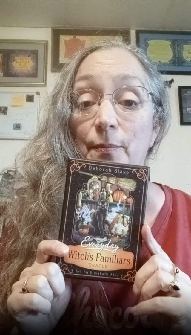 Everyday Witch's Familiars Oracle by Deborah Blake, Elisabeth Alba