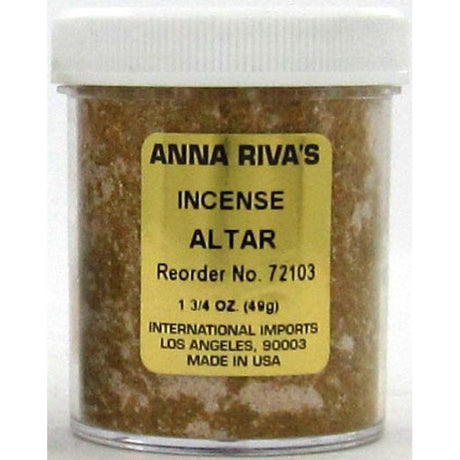 1 3/4 oz Anna Riva Incense Powder - Altar - Magick Magick.com