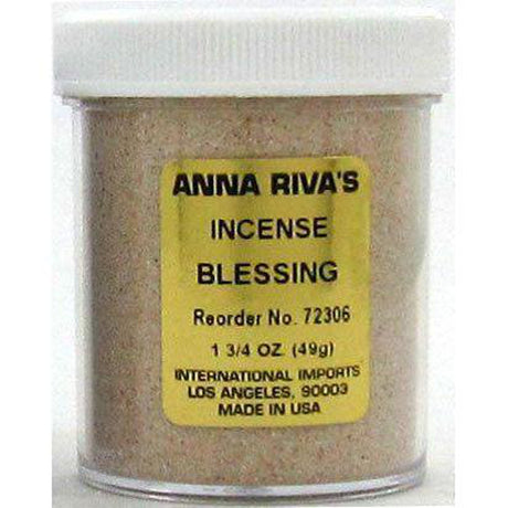 1 3/4 oz Anna Riva Incense Powder - Blessing - Magick Magick.com