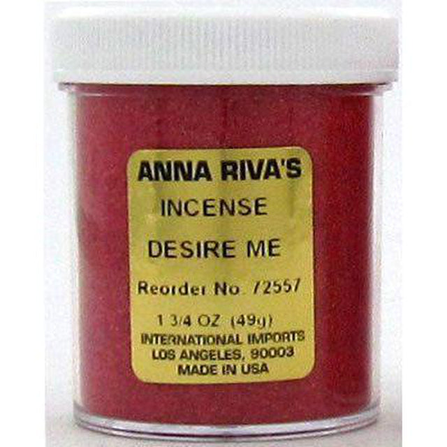 1 3/4 oz Anna Riva Incense Powder - Desire Me - Magick Magick.com