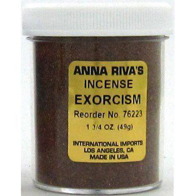 1 3/4 oz Anna Riva Incense Powder - Exorcism - Magick Magick.com