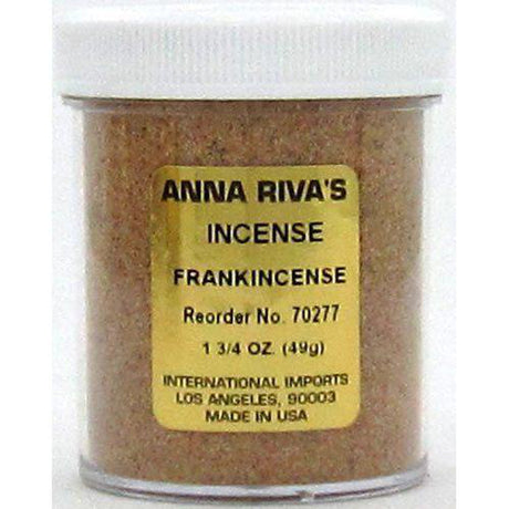 1 3/4 oz Anna Riva Incense Powder - Frankincense - Magick Magick.com