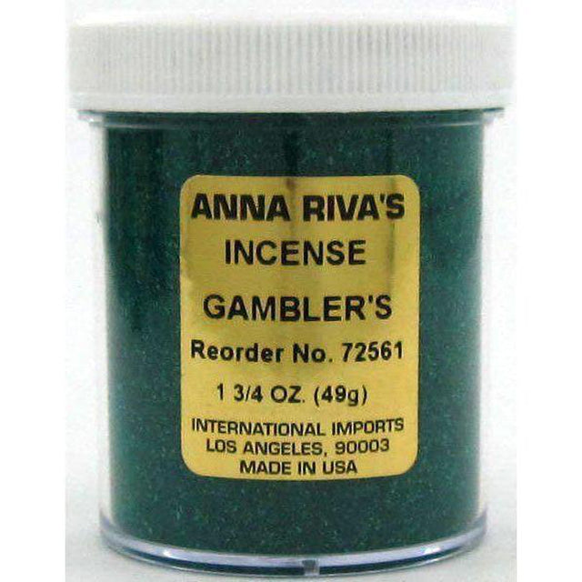 1 3/4 oz Anna Riva Incense Powder - Gamblers - Magick Magick.com