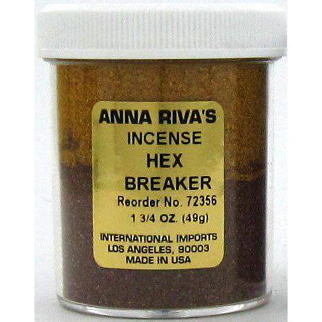 1 3/4 oz Anna Riva Incense Powder - Hex Breaker - Magick Magick.com