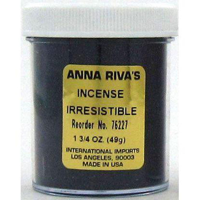 1 3/4 oz Anna Riva Incense Powder - Irresistible - Magick Magick.com