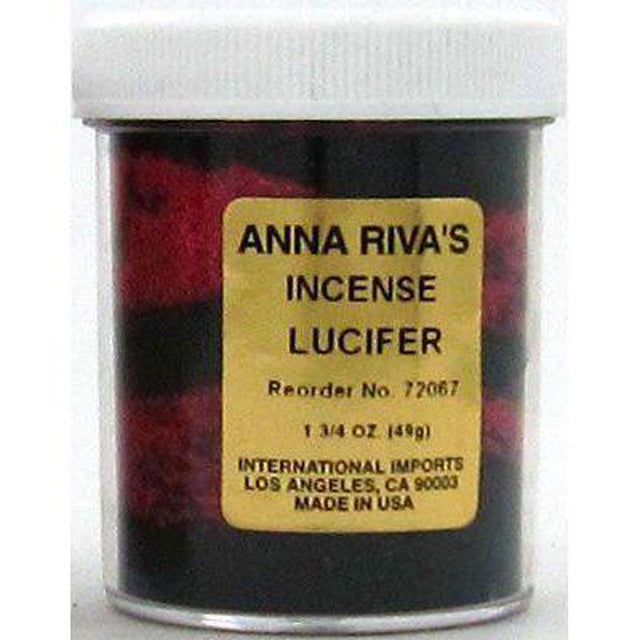1 3/4 oz Anna Riva Incense Powder - Lucifer - Magick Magick.com