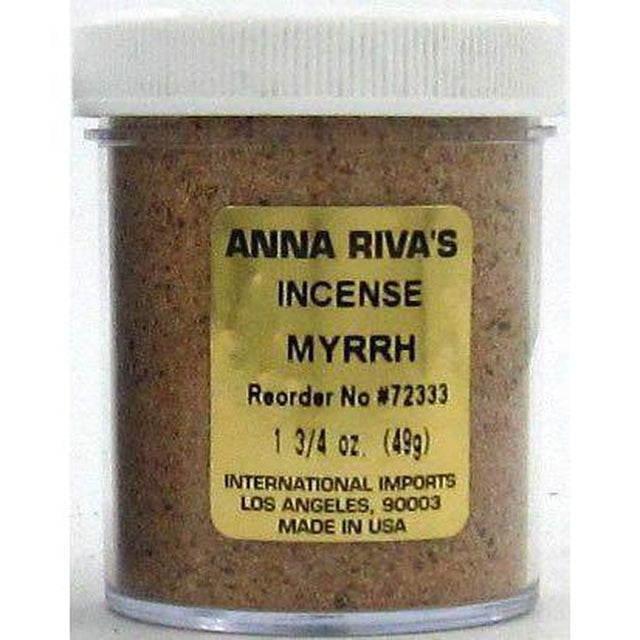 1 3/4 oz Anna Riva Incense Powder - Myrrh - Magick Magick.com