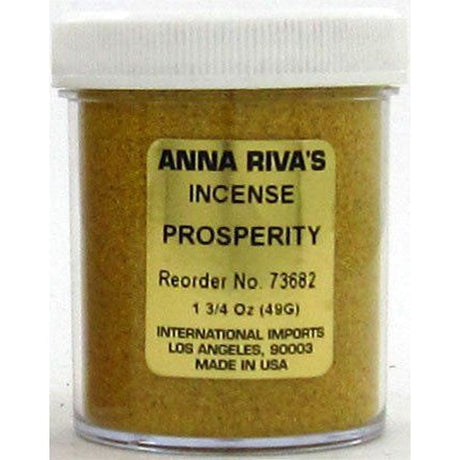 1 3/4 oz Anna Riva Incense Powder - Prosperity - Magick Magick.com