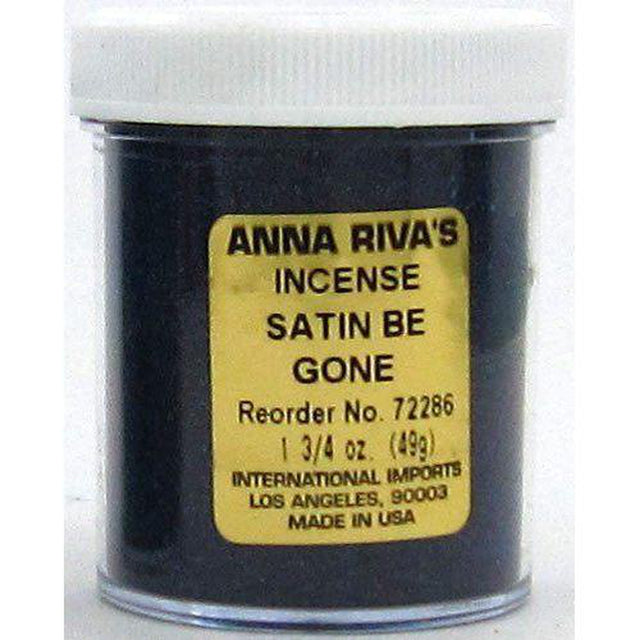 1 3/4 oz Anna Riva Incense Powder - Satan Be Gone - Magick Magick.com