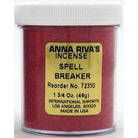1 3/4 oz Anna Riva Incense Powder - Spell Breaker - Magick Magick.com