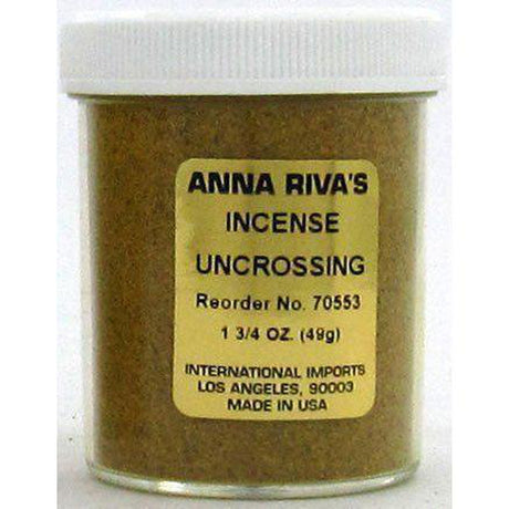 1 3/4 oz Anna Riva Incense Powder - Uncrossing - Magick Magick.com