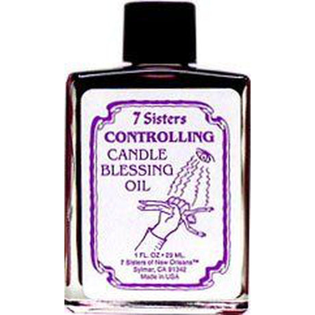 1 oz 7 Sisters Candle Blessing Oil - Controlling - Magick Magick.com