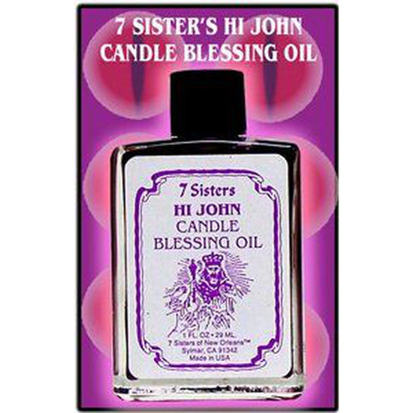 1 oz 7 Sisters Candle Blessing Oil - High John The Conqueror - Magick Magick.com