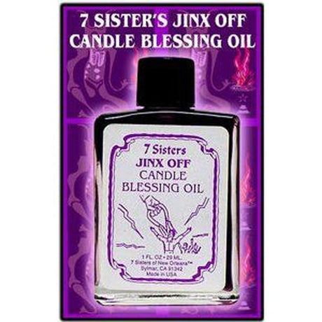 1 oz 7 Sisters Candle Blessing Oil - Jinx Off - Magick Magick.com